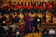  La Presidente Arsnova Anna Maria Traversa con S.E.R. Mons. Edoardo Cerrato.
Duomo di Ivrea 24/03/2013